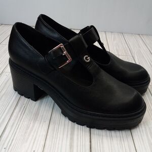 GBG Los Angeles Chunky Platform Mary Jane Shoes
